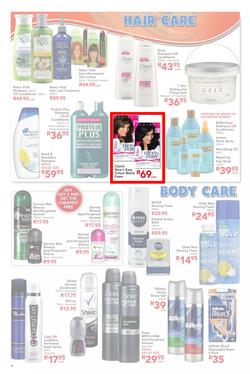 Dischem : Winter Savings (Valid until 10 Aug 2014), page 4