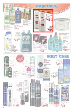 Dischem : Winter Savings (Valid until 10 Aug 2014), page 4
