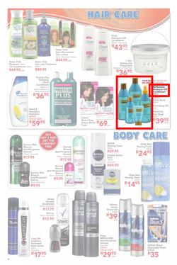 Dischem : Winter Savings (Valid until 10 Aug 2014), page 4