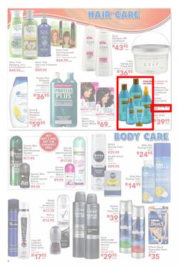 Dischem : Winter Savings (Valid until 10 Aug 2014), page 4