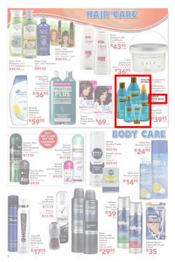 Dischem : Winter Savings (Valid until 10 Aug 2014), page 4