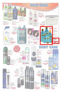 Dischem : Winter Savings (Valid until 10 Aug 2014), page 4
