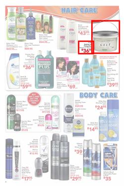 Dischem : Winter Savings (Valid until 10 Aug 2014), page 4