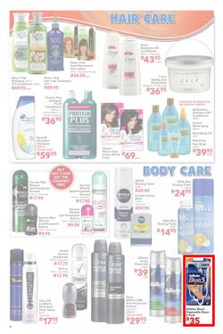 Dischem : Winter Savings (Valid until 10 Aug 2014), page 4