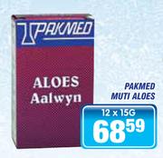 Pakmed Muti Aloes-12 x 15g