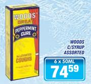 Woods C/Syrup Assorted-6 x 50ml