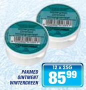 Pakmed Ointment Wintergreen-12 x 25g