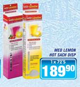 Med Lemon Hot Sach Disp-1 x 72's