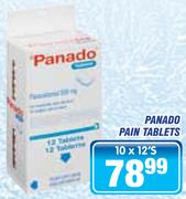 Panado Pain Tablets-10 x 12's