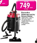 Electrolux 1850W Wet And Dry Vacuum Cleaner-A3019