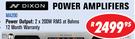 Dixon Power Amplifier MA200