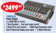 Dixon 8 Channel Powered Mixers With USB & SD Slots PM802USB