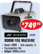 Dixon 900W Fog Machine AB900