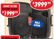 Dixon 15" PA/DJ Speakers (Pair) SDJ1508P