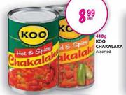 Koo Chakalaka Assorted-410g each