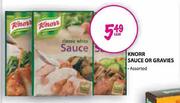 Knorr Sauce or Gravies Assorted-each