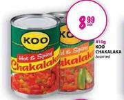 Koo Chakalaka Assorted-410g Each