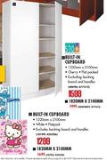  Built-In Cupboard-1220mm x 2100mm