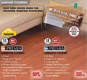 Premia Laminated Flooring 8.3mm-Per Sqm