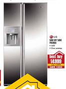 LG Side By Side Fridge-640 Ltr