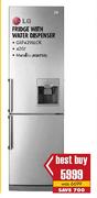 LG Fridge with Water Dispenser-420 Ltr (GRF4298LCK)