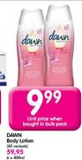 Dawn Body lotion All variant-400ml
