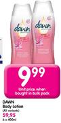Dawn Body lotion All variant-6x400ml