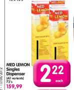 Med Lemon Singles Dispenser All variant-Each