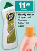 Handy Andy Household Cleaner Assorted-750ml