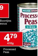 Processed Peas-410g