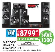 Sony HT-M5 5.2 Component Hi-Fi