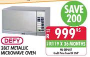 Defy Metallic Microwave Oven-28Ltr
