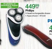 Philips 3-Head Rechargeable Shaver