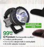 Q-Premium Rechargeable Spotlight