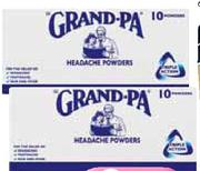 Grand-Pa Headache Powders