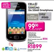 Samsung Gio S5660 Smartphone