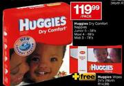 Huggies Dry Comfort Nappies Maxi 4-68's Per Pack