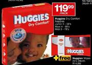 Huggies Dry Comfort Nappies Junior 5-58's Per Pack
