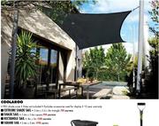 Coolaroo Shade Sail-3.6m x 3.6m Square