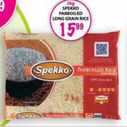 Spekko Parboiled Long Grain Rice-2kg