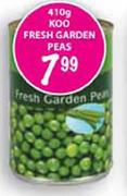 Koo Fresh Garden Peas-410g