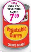 Gold Dish Vegetable Curry-415g