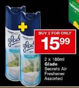 Glade Secrets Air Freshener-2 x 180ml