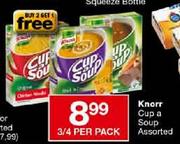 Knorr Cup a Soup-3/4 Per Pack