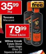 Willow Creek Estate Blend Extra Virgin Olive Oil Squeeze Bottle-750ml