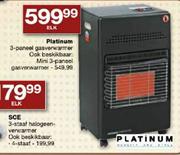 Platinum Mini 3-Paneel Gasverwarmer 