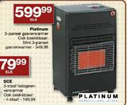 Platinum 3-Paneel Gasverwarmer Ook Beskikbaar-Elk