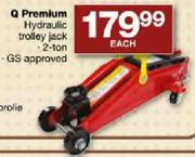 Q Premium Hydraulic Trolley Jack-Each
