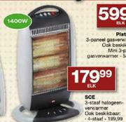 SCE 4-Staaf Halogeenverwarmer Ook Beskikbaar-Elk