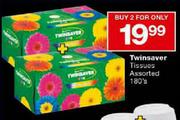 Twinsaver Tissues-2 x 180's